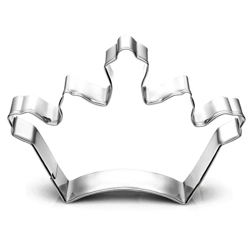 Kitchen Baking Small Tools 3 Pcs/set of Stainless Steel Fondant Biscuit Mold Cutter Pastry Cake Decoration Accessories Supplies