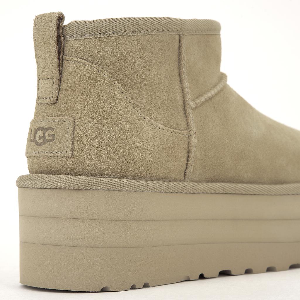 UGG Classic Ultra Mini Platform Boot Mustard Seed Women Sneakers Tan 1135092-MDSD