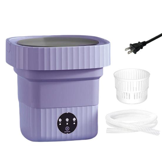 Lavatrice portatile da 6 litri, grande capacità, design pieghevole, risparmio energetico, lavatrice per indumenti intimi e neonati