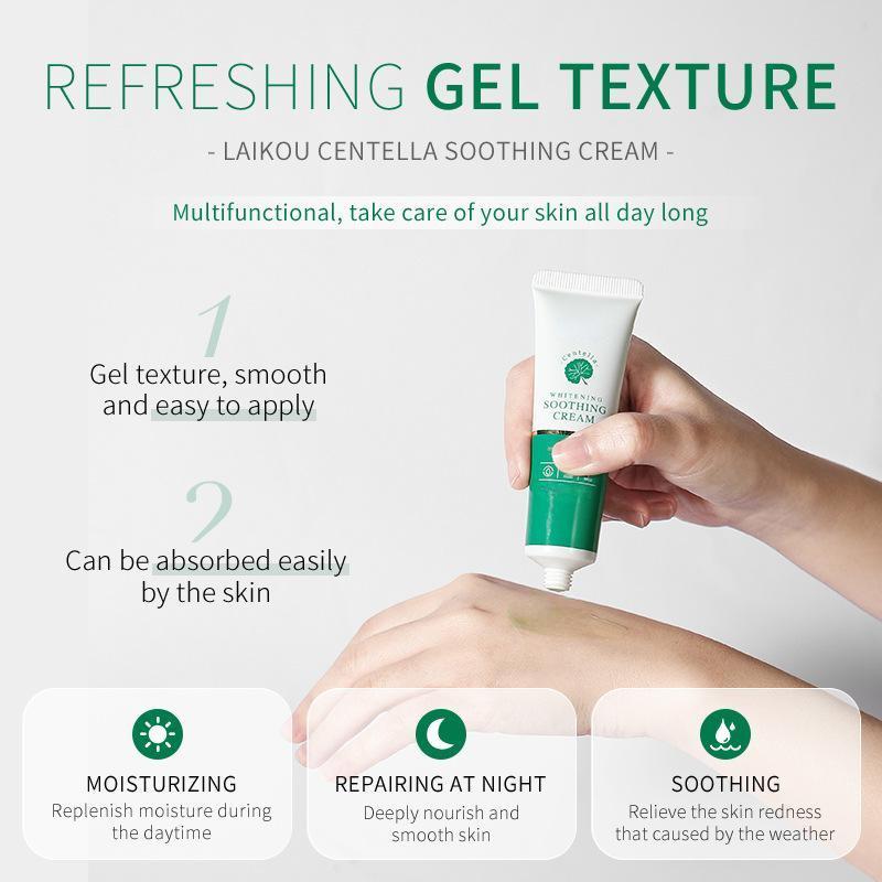 Centella Facial Cream Hydrating Moisturizing Oil Control Anti Aging Wrinkle Whitening Smoothing Ointment Face Skin Care
