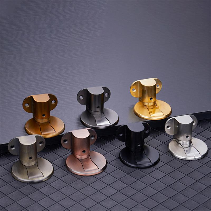 Adjustable Stainless Steel Door Stop Punch-free Strong Magnetic Anti-collision Door Stopper Invisible Bathroom Floor Door Stop