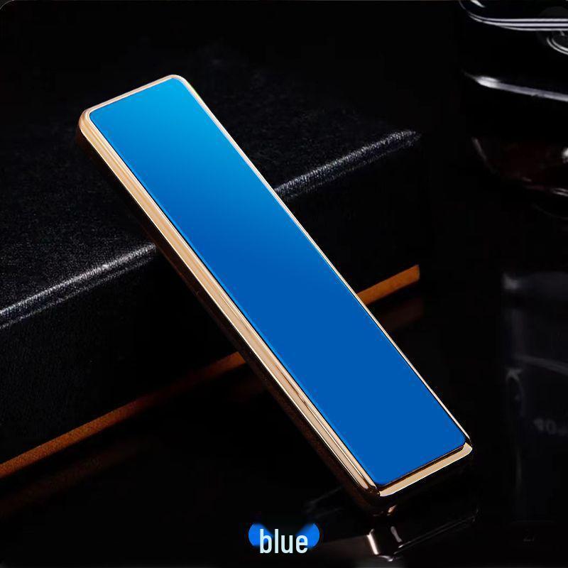 Rechargeable Ultra-Thin USB Lighter: Stylish, Silent, Mini, Portable, Men's Choice