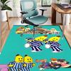 Bananas in Pyjamas Pattern Rug, Indoor/Outdoor Mat, for Picnic, Gameroom, Bedroom, Office, Living Room, Home Decor Carpet, Birthday Gift