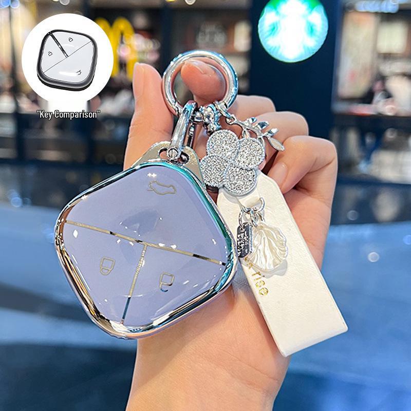Wuling Bingo Key Cover for Hongguang Miniev, Bingo Plus, Xingguang S, Macaron, Mini GB, Jiachen - Women's Edition