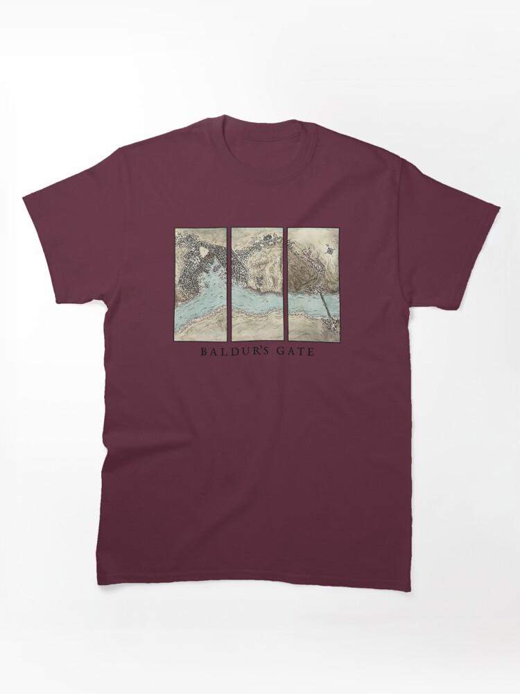 Baldur's Gate Map Classic T-Shirt