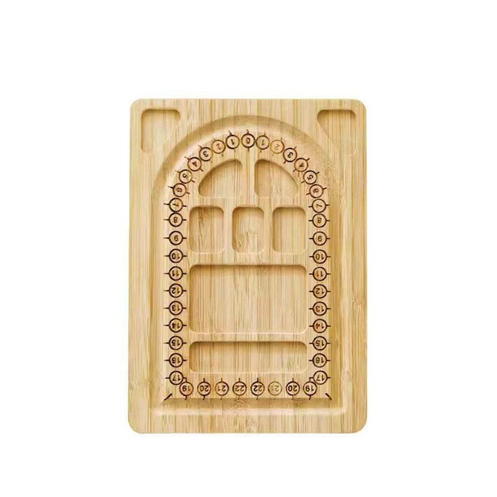 With Scale Wooden Bead Board Multiple Types Jewelry Design Board  Girls Women