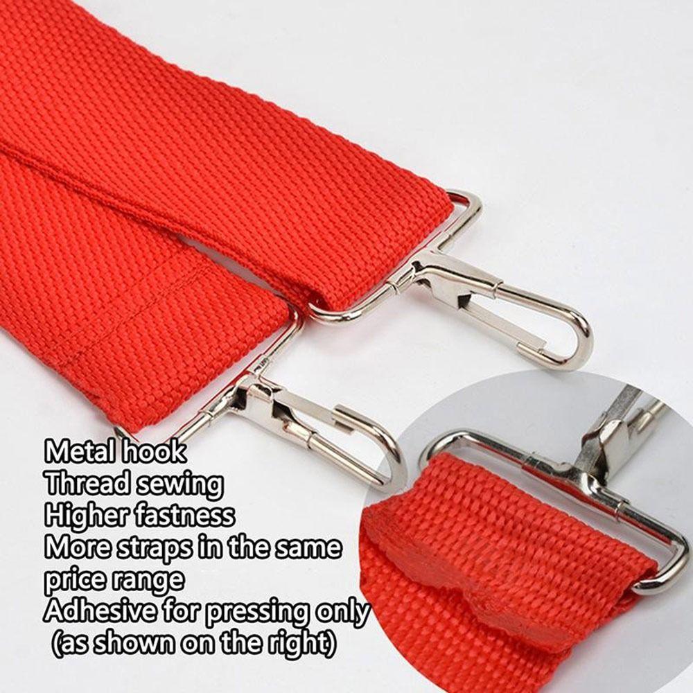 Adjustable Snare Drum Straps with Metal Hook Small Drum Strap Performance Sling  for School Band