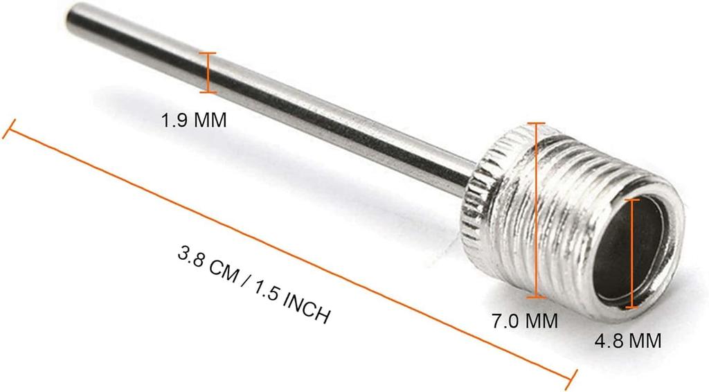 Stainless Steel Ball Needle, Air Pump Needle, Multifunctional, Compatible with