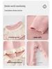 Newborn Baby Girl Knit Sweater Onesie - Autumn/Winter Princess Style Full Moon Bodysuit for 100 Days Celebration