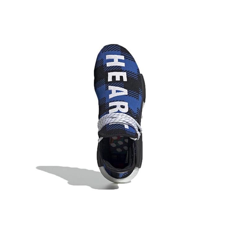 New Adidas Nmd Hu Pharrell X Bbc Blue Plaid EF7387