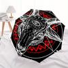 Devil's Horns: Baphomet Pentagram Occult Symbol T-ShirtUmbrella, Portable 3-Fold Compact Umbrella,Christmas Gift ES492