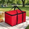 Insulated Ice Chest Bag 68 L Capacity Foldable with Zippered Top Waterproof Oxford