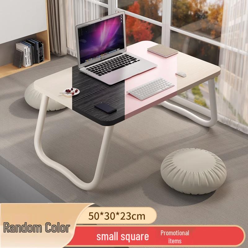 Foldable Bedside Table: Compact Desk for Dorms and Bedrooms