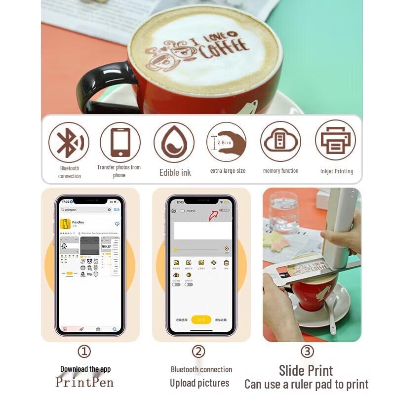 Yiwu Edible Ink Food Decorator Kit CN plug (adapter included)