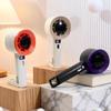 Handheld Fan, with Portable Hook Powerful Fan, Intelligent Digital Display And Speed Adjustment Design, Fan for Travel And Desktop