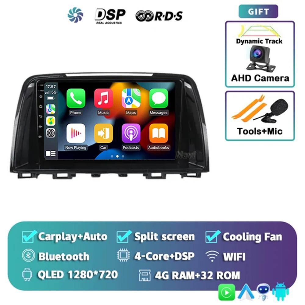 

Android 14 Carplay Auto Car radio для Mazda 6 GJ Atenza 2012 2013 2014 2015 2016 2017 Автомобильный мультимедийный видеоплеер GPS-навигация