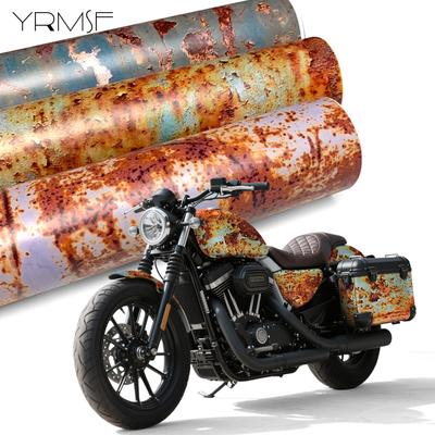 Vinilo Oxidado Envoltura Película para Coche Cubierta Impermeable Óxido Camuflaje Motocicletas Pegatinas para Motocicleta para Cubierta de Coche Accesorios para Auto