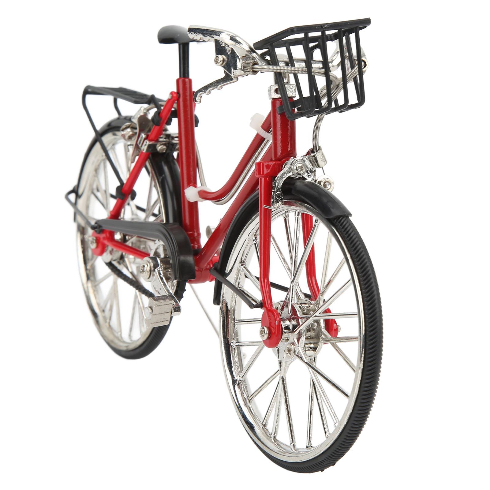 

Red Bike Model Ornament Detachable 1:10 Model 3D Car Model Bike Ornament for Any Age for Collection
