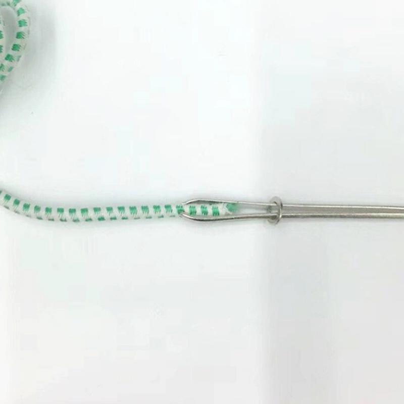 Stainless Steel Cited Clips Elastic Belt Wear Rope Weaving Tool Bag Wrap Rope Sewing Accessories