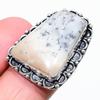 Dendrite Opal Gemstone 925 Sterling Silver Jewelry Ring Size 7 E645