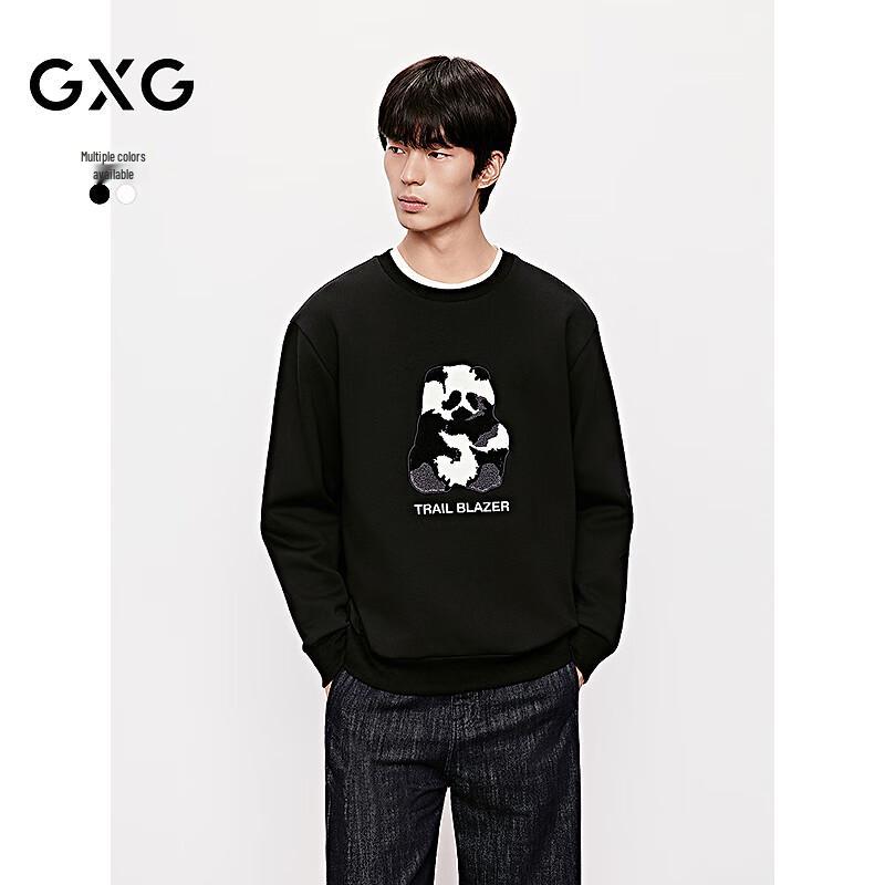 

GXG Men s Panda Print Crewneck Sweatshirt L