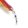 100 Pcs Stainless Steel Fishing Barrels Swivels Fishing Barrels Line Connector Accessory for Saltwater Freshwater