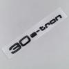 3D ABS Logo 30 40 45 50 E-tron GT Letters Sticker Car Rear Trunk Emblem Badge For  Audi A3 SQ6 Q5 Q6 Q8 Q4 Etron Accessories