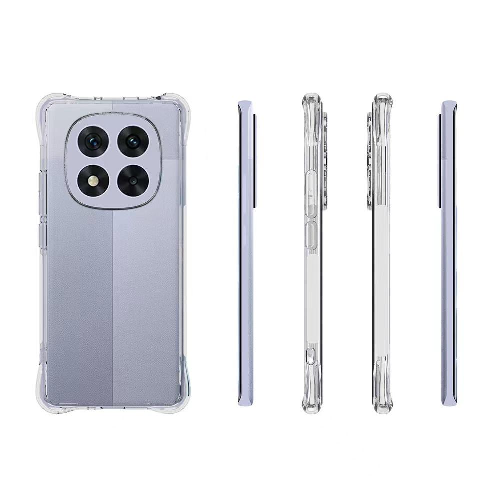 WANLONFENG WL Series for Xiaomi Redmi Note 14 Pro 4G Case 2.0mm TPU Phone Cover with Tempered Glass Film