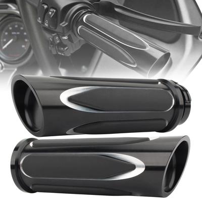 Harley-Davidson Motorcycle Throttle Control Grip - 1" 25mm Handlebar Hand Grip for Touring, Road