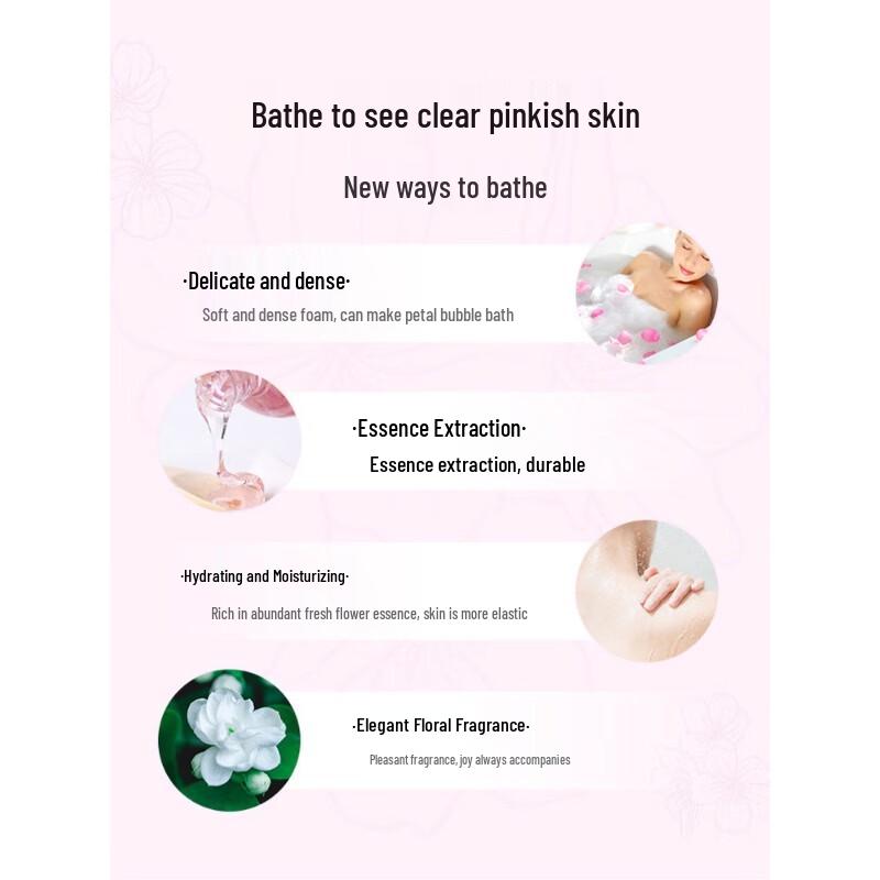 Lanzhuoli Cherry Blossom Scented Shower Gel