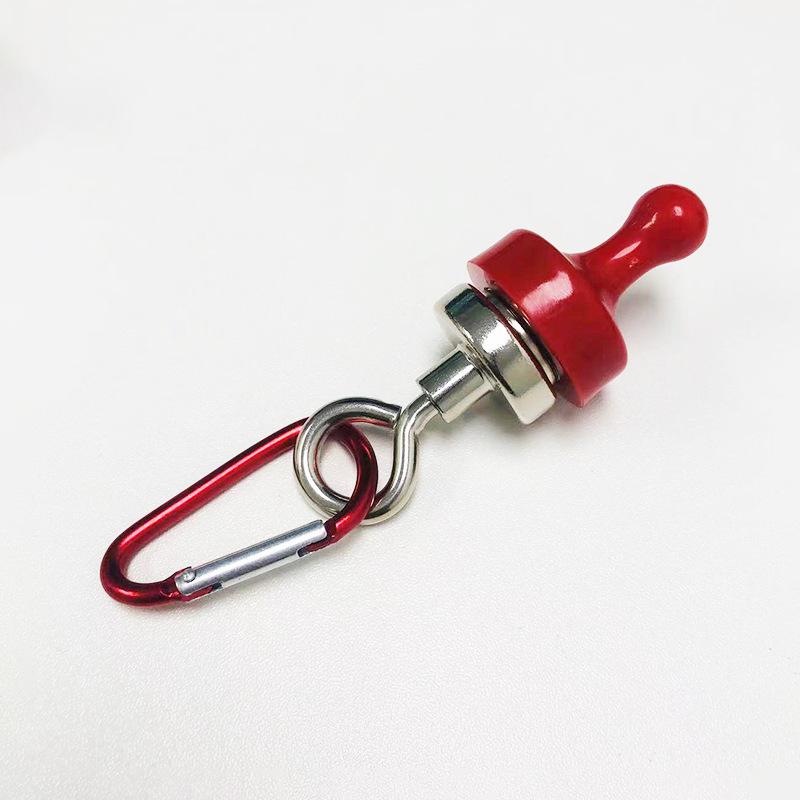 Strong Magnetic Hook for Canopy Tent, Camping Tent Fixed Magnetic Buckle, Outdoor Hanging Carabiner, Strong Magnetic Clip