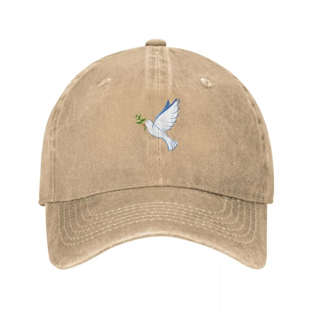 PEACE DOVE SIGN OF PEACE PRINT DESIGN Baseball Cap Luxury Hat Trucker Cap Icon Boy Child Womens