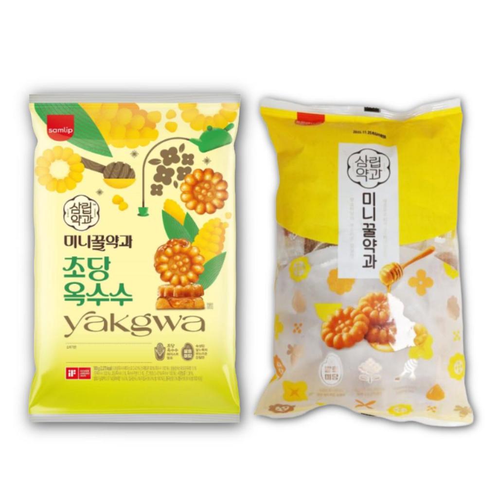 SPC SAMLIP Traditionelle koreanische Honigkekse, süßes Teegebäck Yakgwa (6 Optionen)