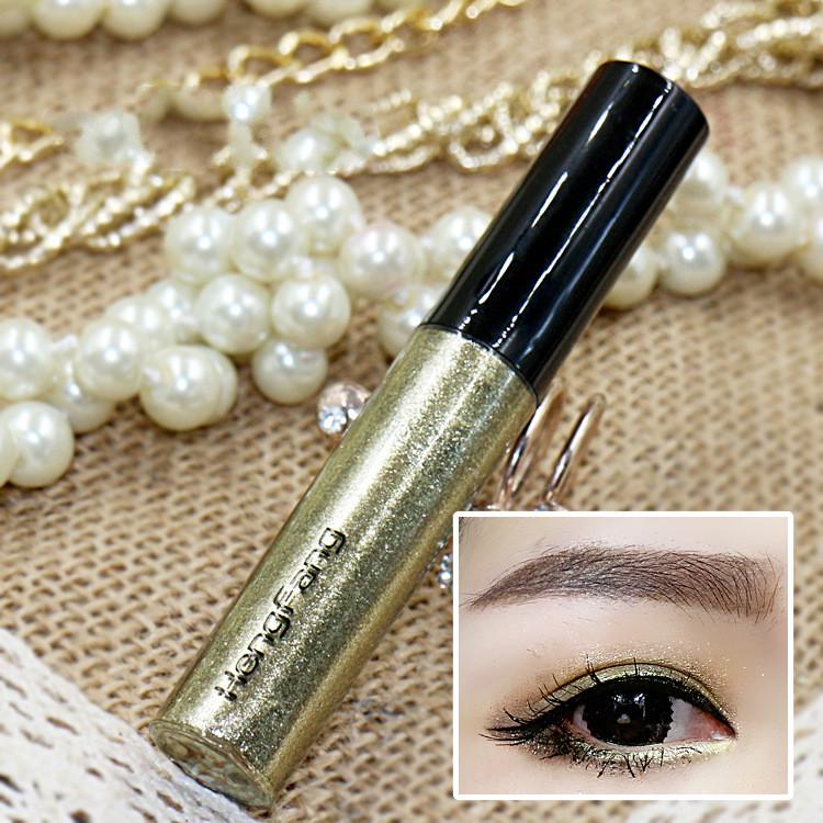 Glitter Eyeliner Fluid Pearlescent Eye Head Lift Tears Eye Makeup Color Eyeliner Fluid Lie Silkworm