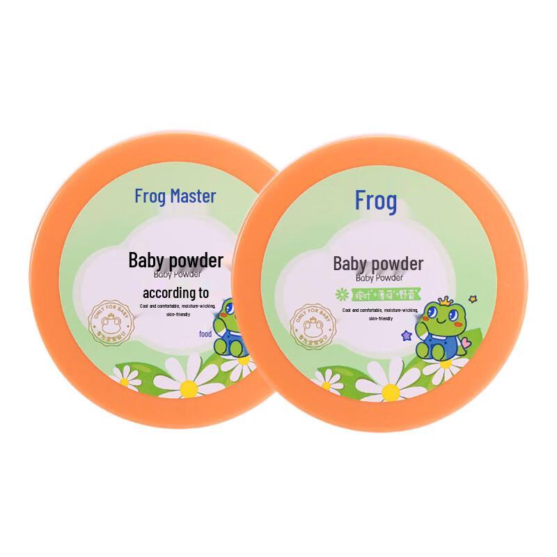 

Frog Prince Baby Talcum Powder 140g (2-Pack)