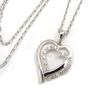 Altesse [K6375] - Silver Necklace 'Love' Silver-white (rhodium-plated) - 13x16 Mm