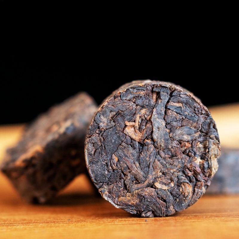500g Pu'er Ripe Tea Mini Xiaotuo Tea Aged Pu'er Small Round Cake Round Tuo Tea