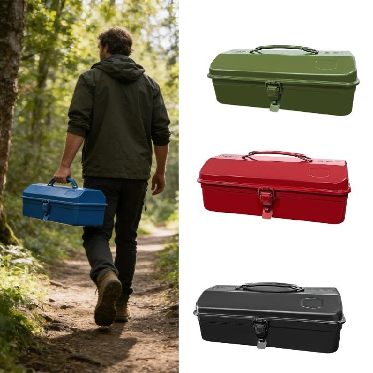 MultiPurpose Portable Tool Box Case Featuring High Capacity For Efficient Tool Management for Hobbyists Various Tool