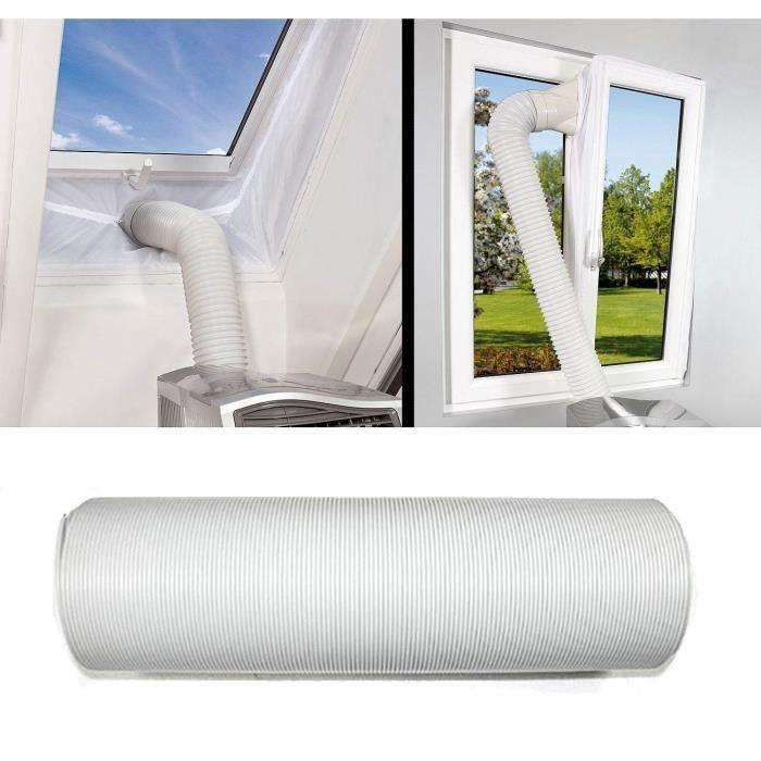 Tuyau Climatiseur mobile local 3 M PVC Tuyau d'évacuation Flexible (Ø15CM)