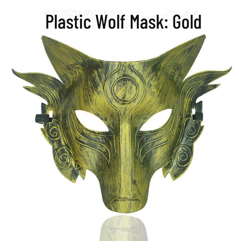 Evil Wolf Halloween Mask - Adult Werewolf Headgear & Child-Friendly Design
