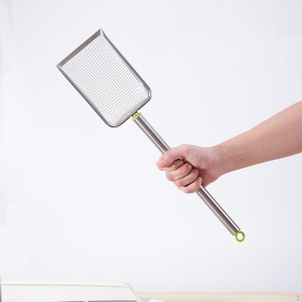 Łopatka do żwirku dla kota do głębokiego przesiewania kuwety nieprzywierająca solidna łopatka siatkowa króliki