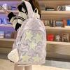 Schoolbag High Value Ins Niche Star Schoolbag Junior High School Girl High School College Student Backpack 1011 New Backpack