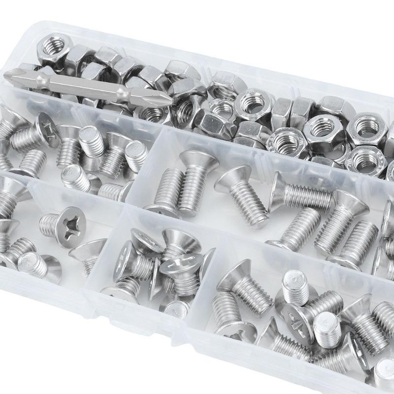 304 Stainless Steel Countersunk Flat Head Screw Set