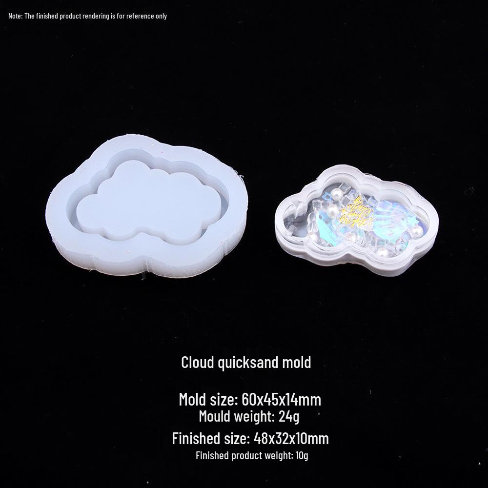 Epoxy Resin Pumpkin Carriage Sakura Peach Silicone Mold