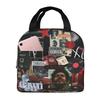 The Weeknd After Hours Till Dawn Tour Insulated Lunch Bag for Women Children Leakproof Food Boxes Thermal Lunch Box Tote