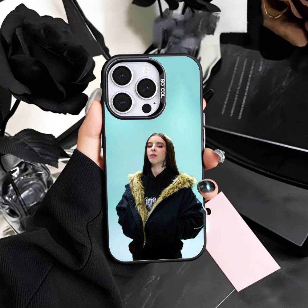 Sängerin Young Miko Nicht stören Handyhülle Für iPhone17,16,15,14,13,12,11 Plus,Pro Max Farbige Silberbeschichtete Innenabdeckung