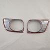 For Toyota Prado FJ150 150 2010 2011 2012 2013 ABS Chrome Car Accessories Plated Front Rear Fog Lamp Cover Trim Paste Style