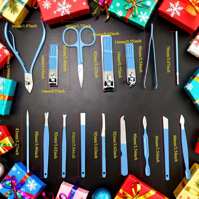 4/10/16 STÜCKE Professionelles Maniküre- & Pediküre-Set Edelstahl Nagelpflege-Set Reise-Maniküre-Set