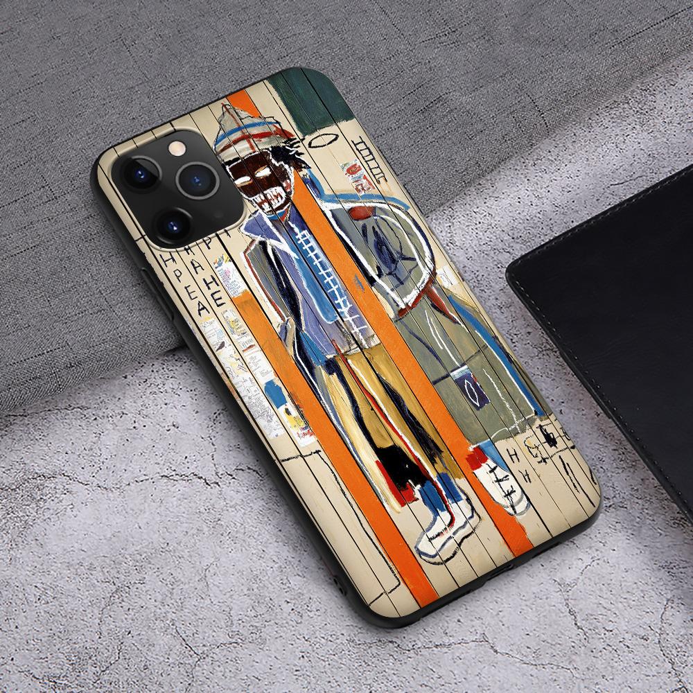 Чехол T102 Jean Michel Basquiat с граффити для iPhone 13 12 Mini 11 Pro XS Max XR X 8 7 6 6S Plus 5 5S SE 2020 iPhone 13 Pro Max