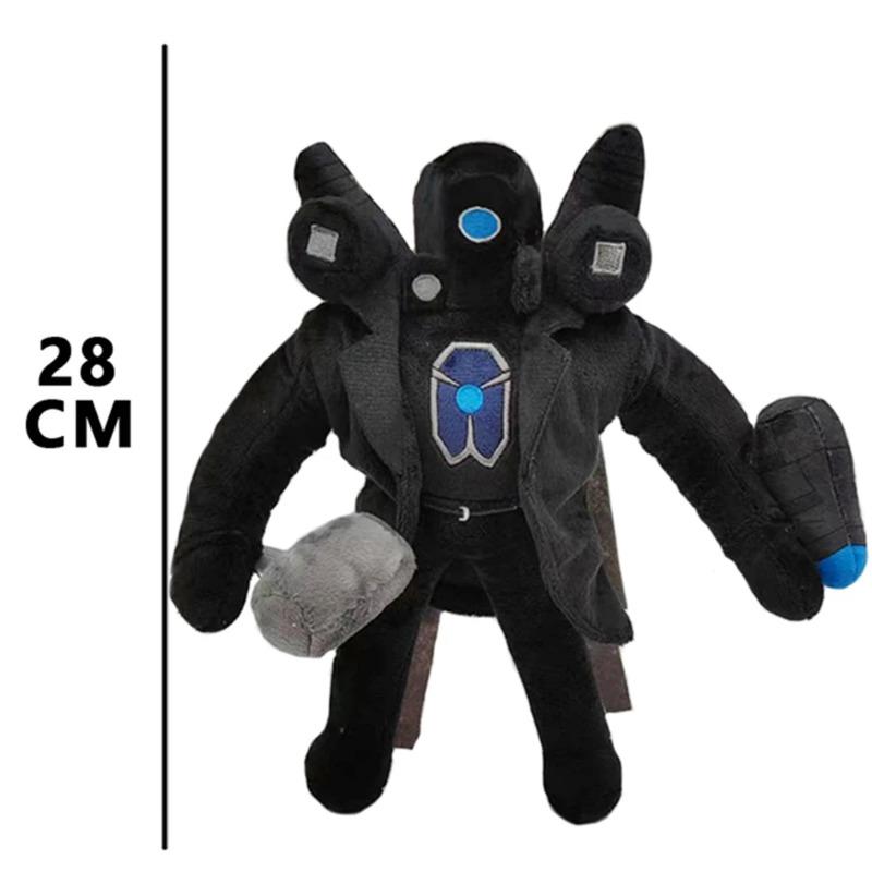34pcs Skibidi Toilet Plush Soft Toy Cameraman TV Man Skibidi Dop Dop Yes Yes Titans Camcordeman Speakerman Speaker Man Doll